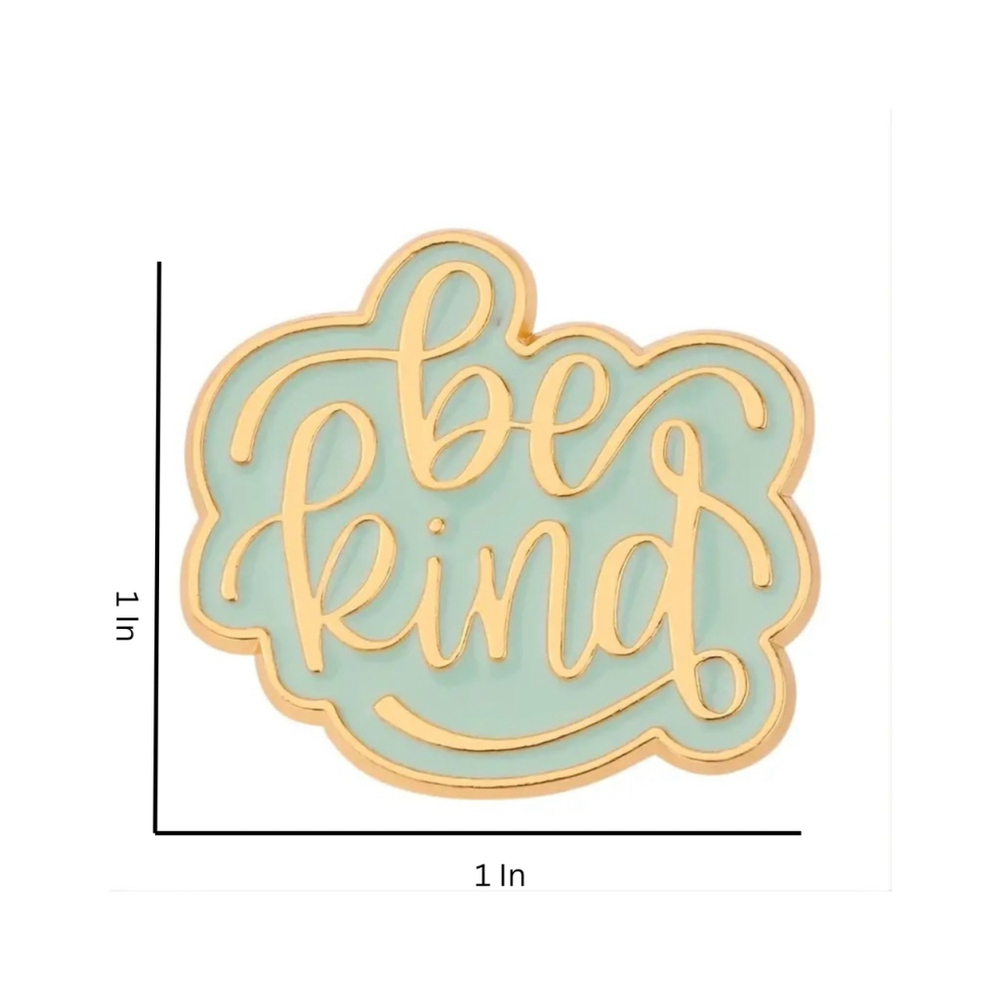 Be Kind Enamel Pin - Picture 2 of 2